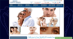 Desktop Screenshot of indiancosmeticsurgeon.com